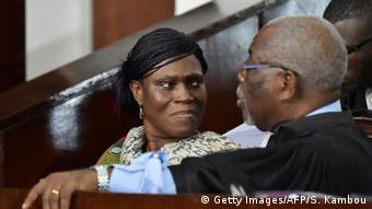 Condamnée par la justice ivoirienne à 20 ans de prison pour atteinte à la sureté de l'Etat, elle a bénéficie d'une amnistie en 2018.